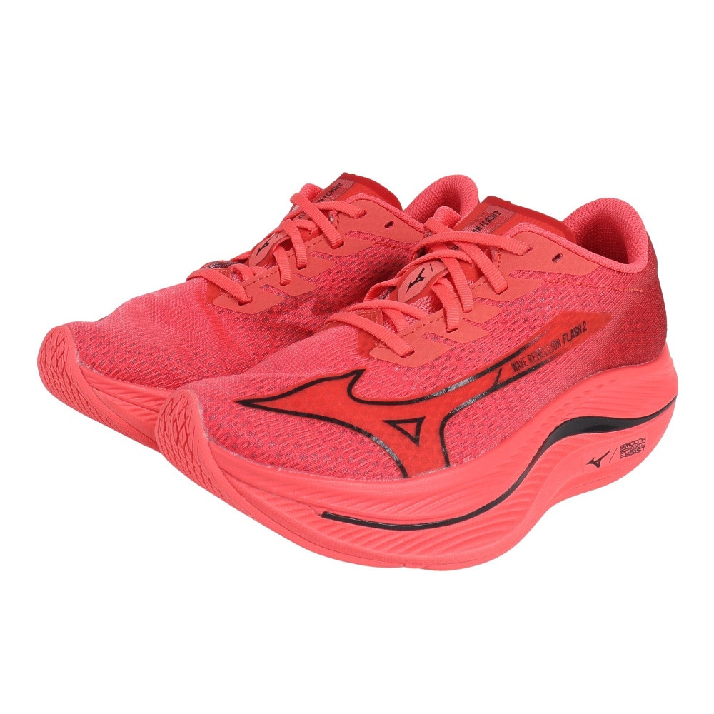 ミズノ（MIZUNO）（メンズ、レディース）ランニングシューズ トレーニングシューズ ウエーブ リベリオン フラッシュ 2 J1GC243601