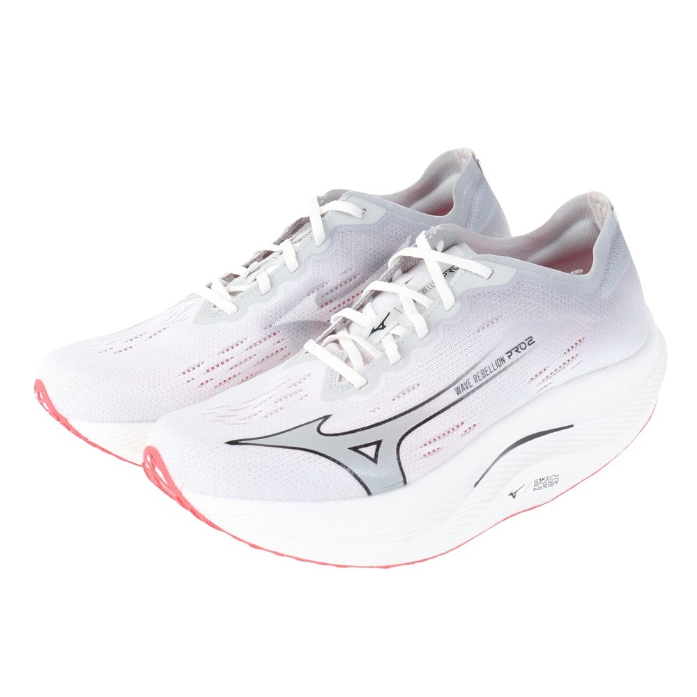 ミズノ（MIZUNO）（メンズ、レディース）ランニングシューズ トレーニングシューズ 部活 ウエーブリベリオンプロ2 U1GD241711