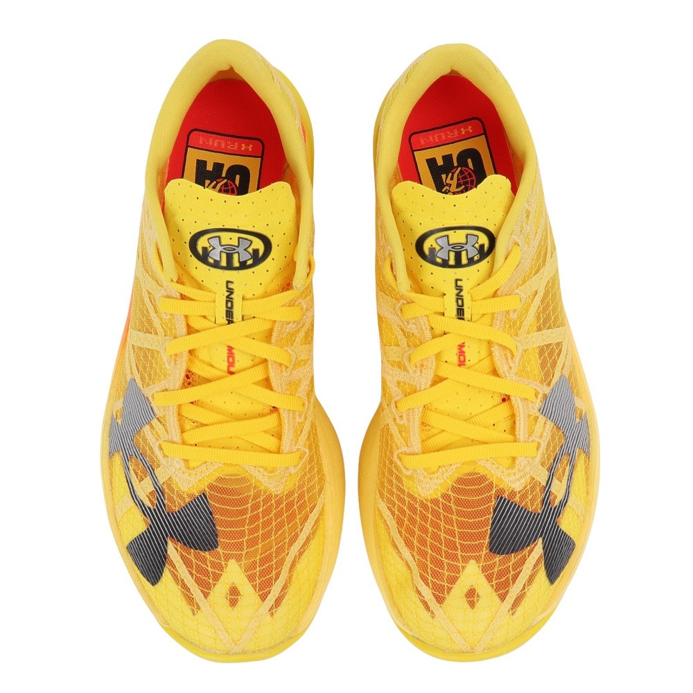 アンダーアーマー（UNDER ARMOUR）（メンズ、レディース）ランニングシューズ ベロシティエリート2ストリート イエロー 3028107 700 スニーカー トレーニング