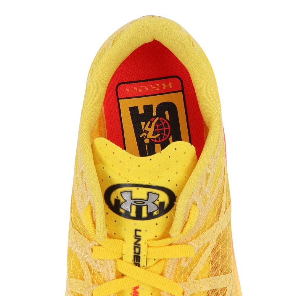 アンダーアーマー（UNDER ARMOUR）（メンズ、レディース）ランニングシューズ ベロシティエリート2ストリート イエロー 3028107 700 スニーカー トレーニング