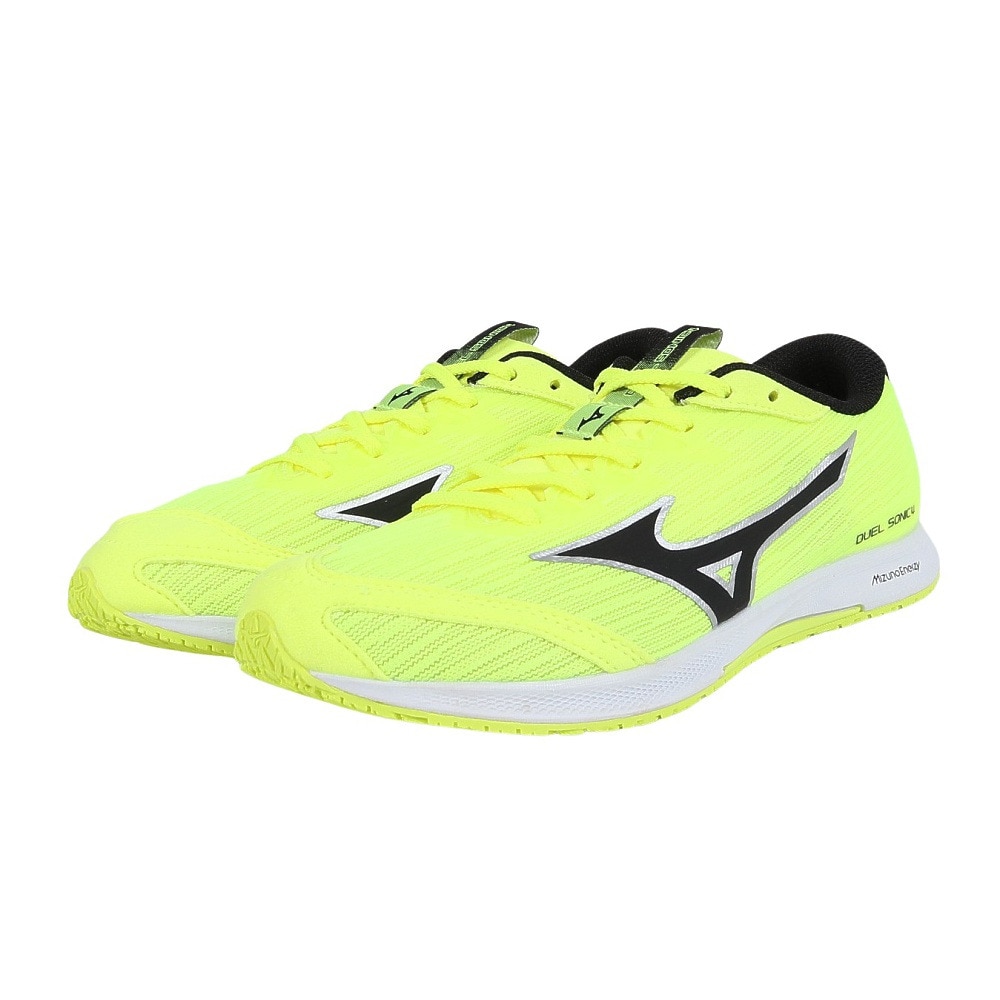 ミズノ（MIZUNO）（メンズ、レディース）ランニングシューズ トレーニングシューズ 部活 デュエルソニック4 ワイド U1GD257104