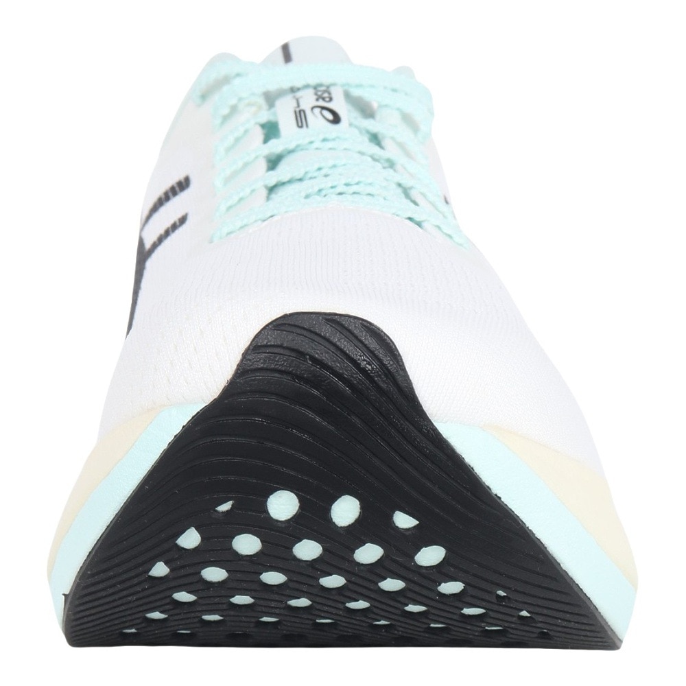 アシックス（ASICS）（メンズ、レディース）ランニングシューズ S4+ YOGIRI ホワイト ブラック 1013A158.100 スニーカー 部活 軽量