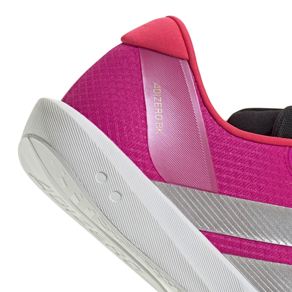 アディダス（adidas）（メンズ、レディース）ランニングシューズ トレーニングシューズ アディゼロ BK ピンク JP6544 スニーカー スポーツ