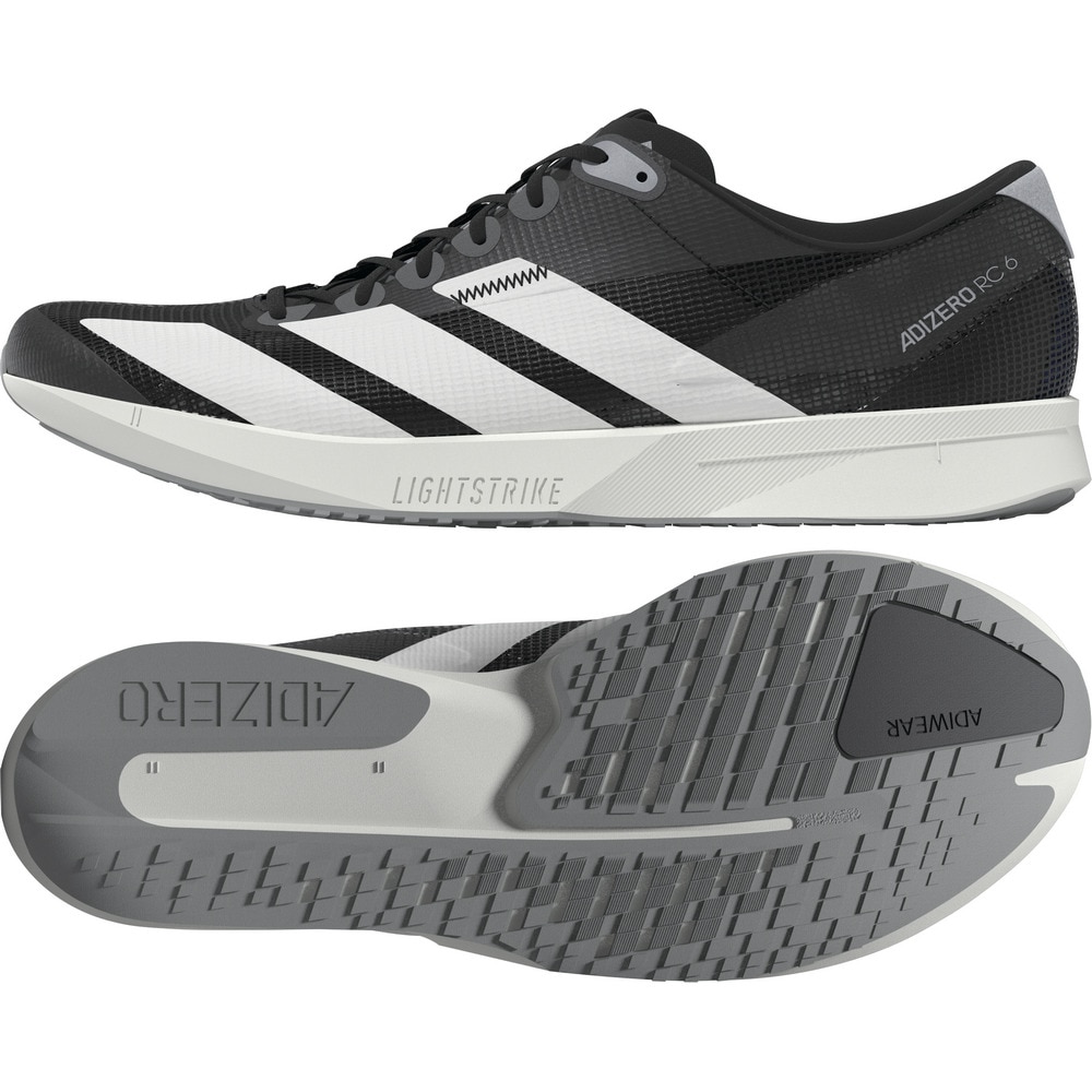 アディダス（adidas）（メンズ、レディース）ランニングシューズ トレーニングシューズ 部活 アディゼロ RC 6 JP6559