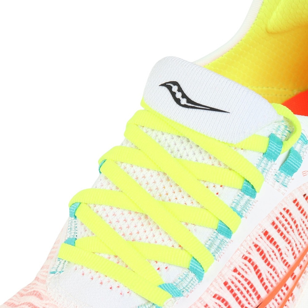サッカニー（SAUCONY）（メンズ、レディース）ランニングシューズ トレーニングシューズ 部活 エンドルフィン エリート 2 S30994-97 WHT/MUTANT