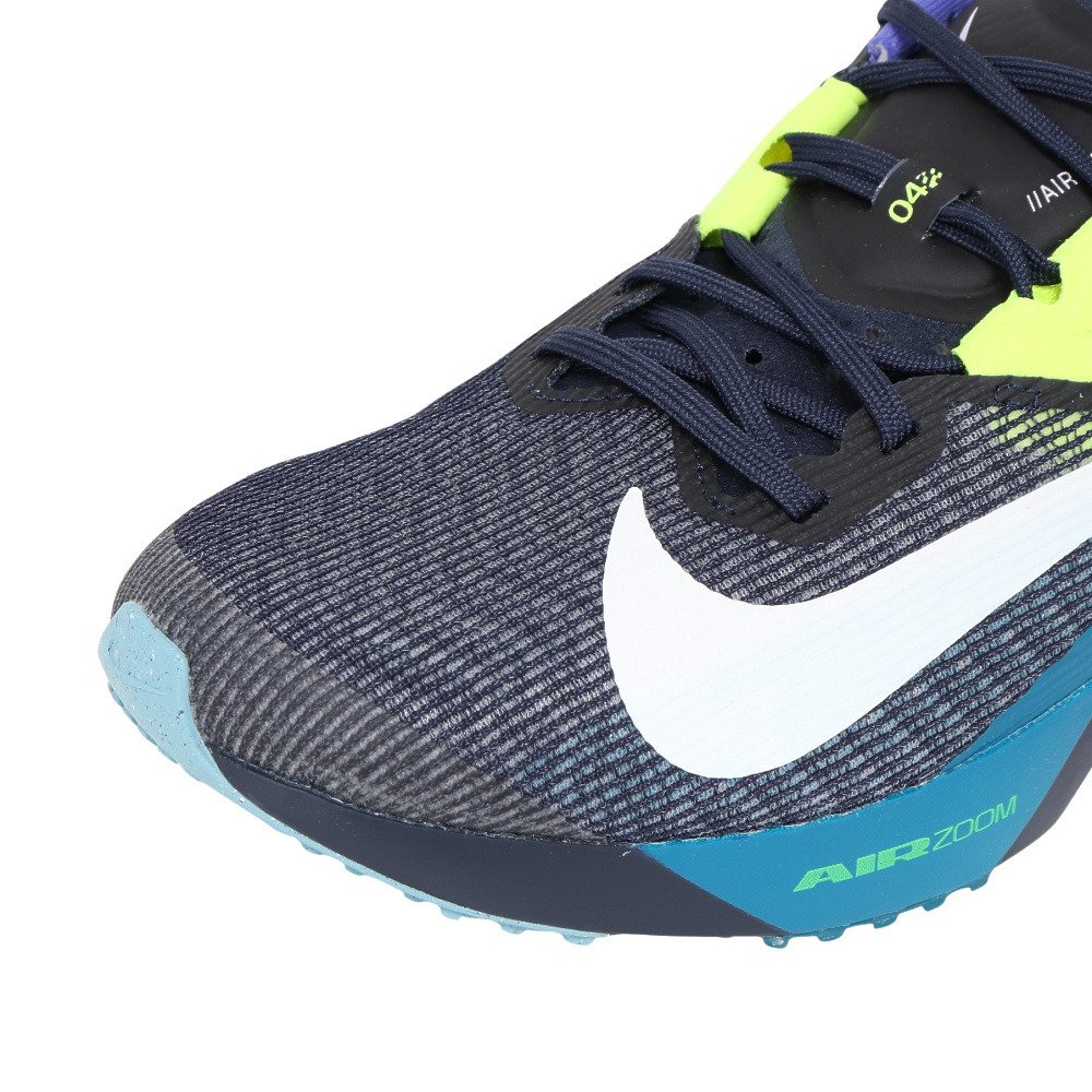 ナイキ（NIKE）（メンズ）ランニングシューズ トレーニングシューズ 部活 エア ズーム ライバルフライ 4 ネイビー FV6040-401 スニーカー