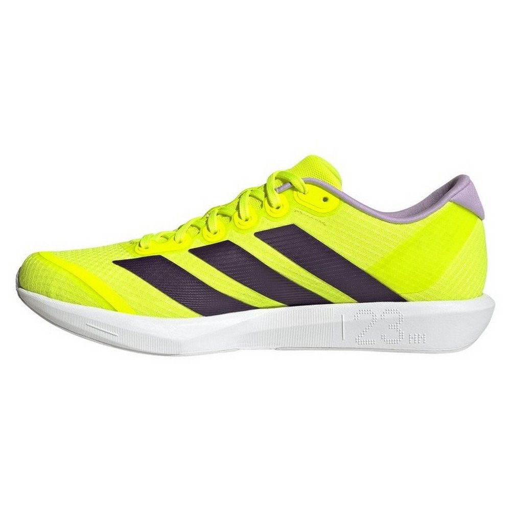 アディダス（adidas）（メンズ、レディース）ランニングシューズ トレーニングシューズ 部活 アディゼロ BK フラッシュイエロー NSV99-JQ1676 スポーツ シューズ