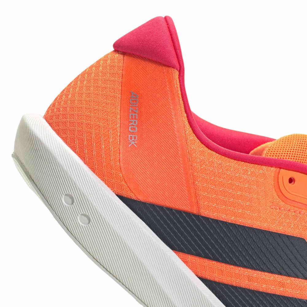 アディダス（adidas）（メンズ、レディース）ランニングシューズ トレーニングシューズ 部活 アディゼロ BK ランニング オレンジ NSV99-JQ1678 スポーツシューズ