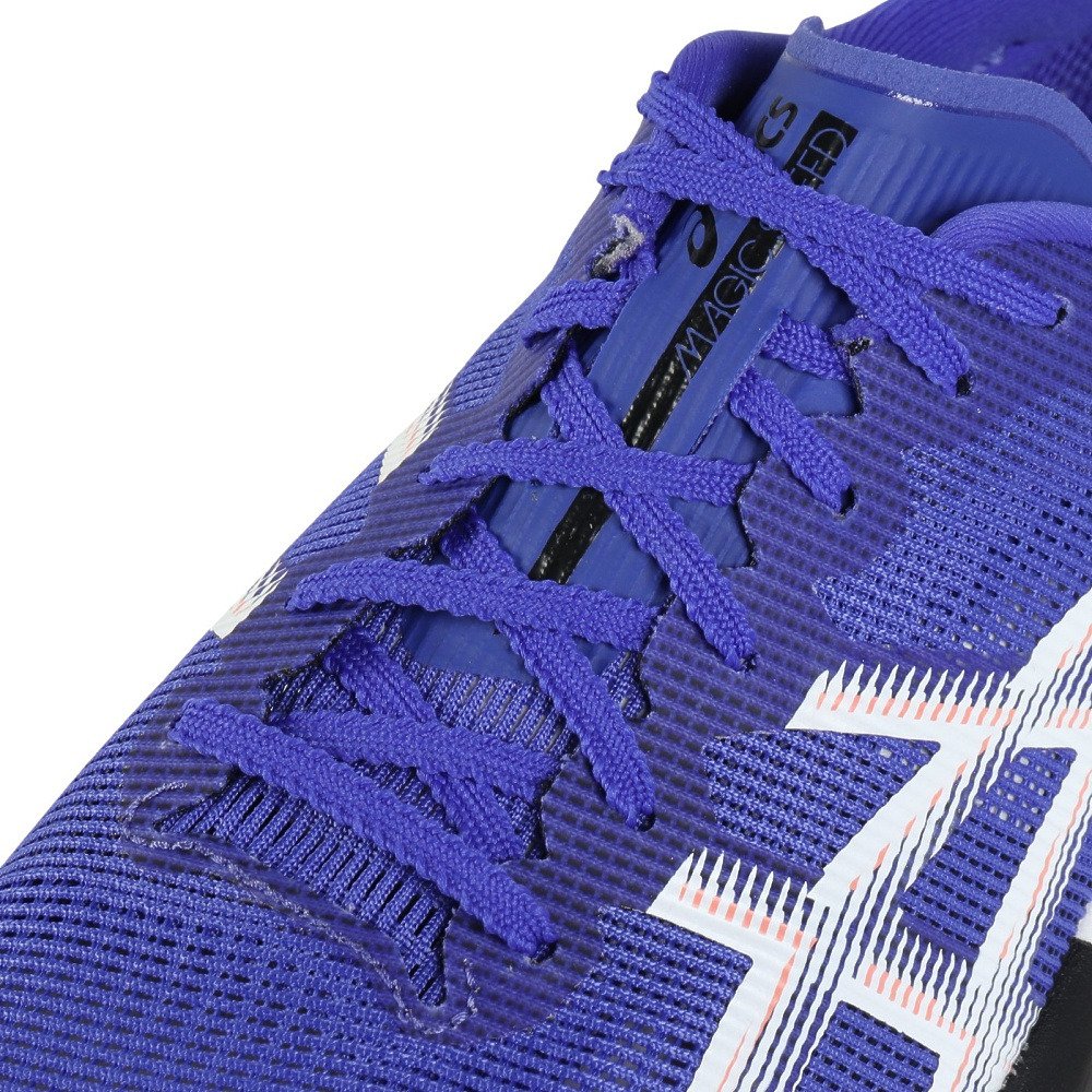 アシックス（ASICS）（メンズ、レディース）ランニングシューズ トレーニングシューズ 部活 マジックスピード 5 ワイド ブルー 1013A184.400