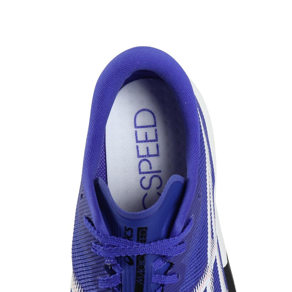 アシックス（ASICS）（メンズ、レディース）ランニングシューズ トレーニングシューズ 部活 マジックスピード 5 ワイド ブルー 1013A184.400