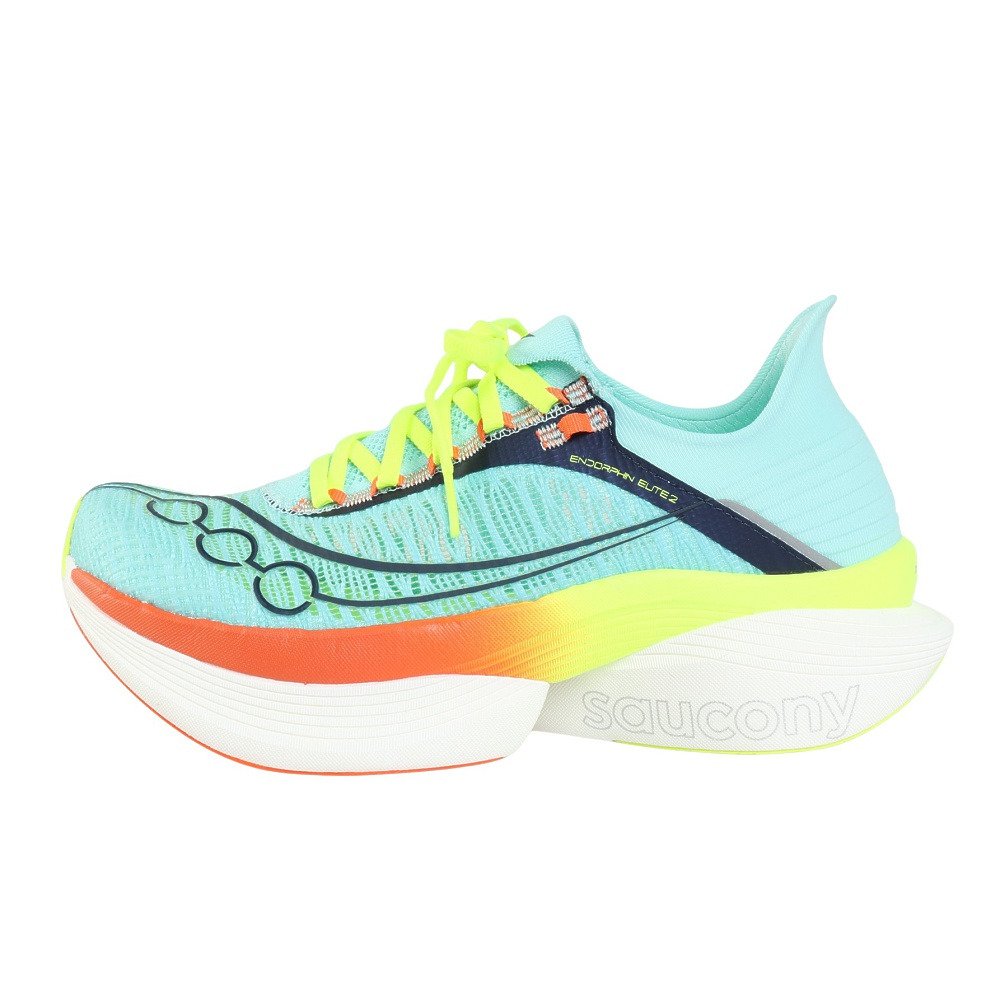 サッカニー SAUCONY エンドルフィン エリート 27.５センチ サッカニー（SAUCONY）（メンズ、レディース）ランニングシューズ