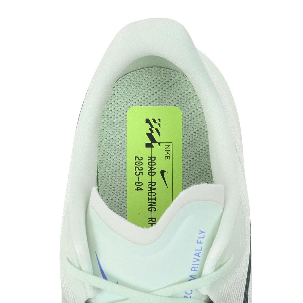 ナイキ（NIKE）（メンズ、レディース）ランニングシューズ トレーニングシューズ 部活 ズーム ライバル フライ 4 ミント FV6040-300 スポーツ シューズ
