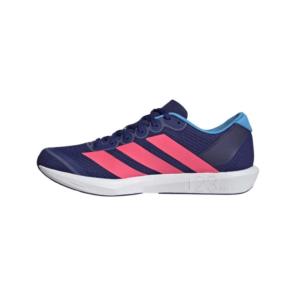 アディダス（adidas）（メンズ、レディース）ランニングシューズ トレーニングシューズ 部活 アディゼロ BK ネイビー ピンク NSV99-HQ5271 スポーツ シューズ