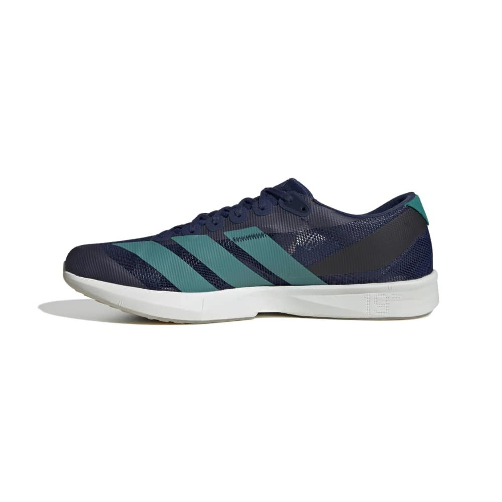 アディダス（adidas）（メンズ、レディース）ランニングシューズ トレーニングシューズ 部活 アディゼロ RC 6 ライトストライク ネイビー グリーン ONE69-KH8885 トレーニング
