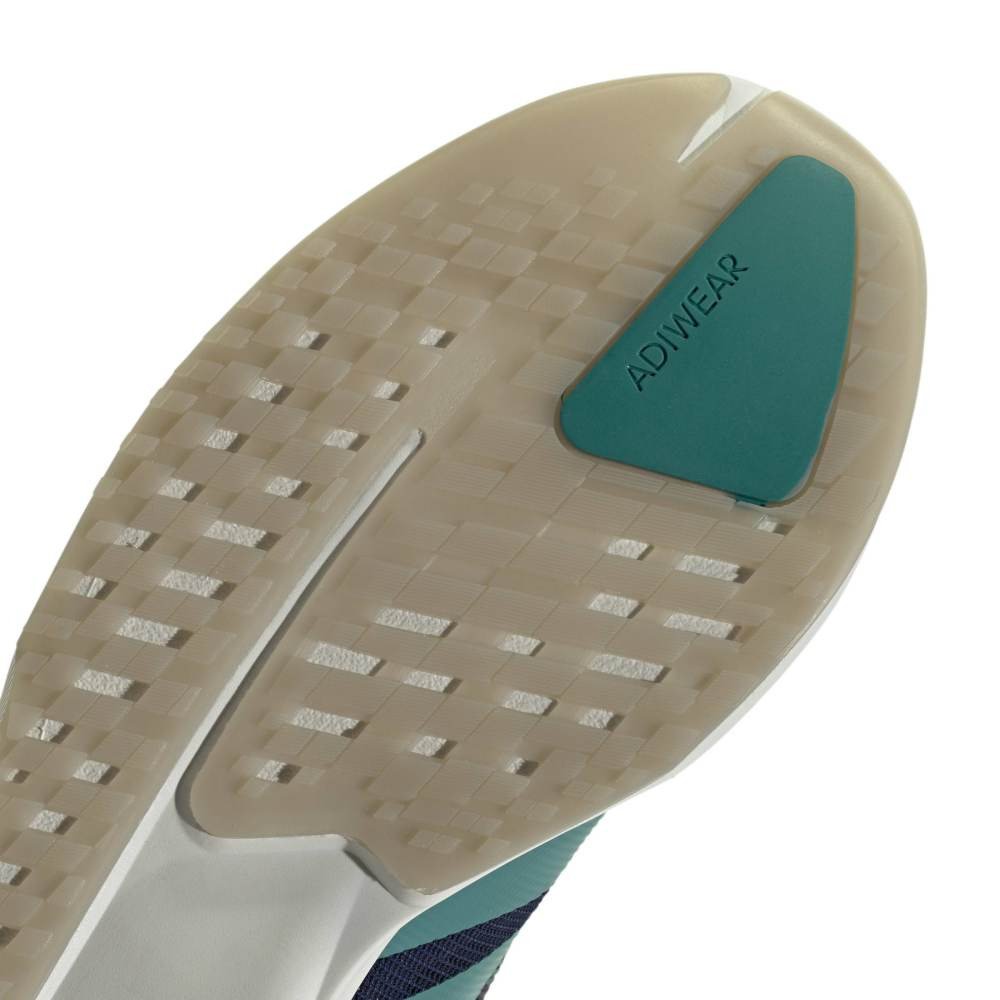 アディダス（adidas）（メンズ、レディース）ランニングシューズ トレーニングシューズ 部活 アディゼロ RC 6 ライトストライク ネイビー グリーン ONE69-KH8885 トレーニング