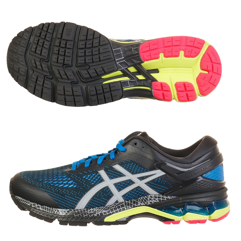 ランニングシューズ メンズ ジョギングシューズ GEL-KAYANO 26 LS 1011A628.020の大画像