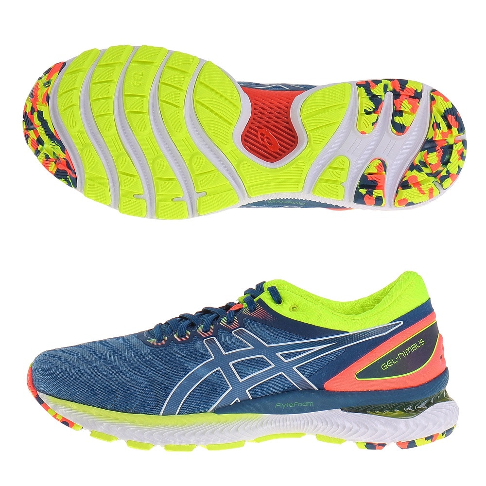 ランニングシューズ ゲルニンバス GEL-NIMBUS 22 1011A930.401 ジョギングシューズ
