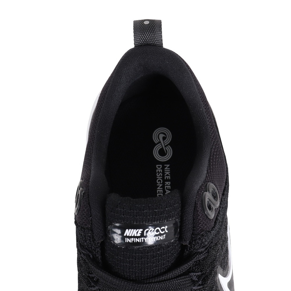ナイキ（NIKE）（メンズ）リアクト インフィニティ ラン フライニット ブラック ホワイト 黒 白 CT2357-002 ランニングシューズ 靴  スポーツスニーカー スポーツ用品はスーパースポーツゼビオ