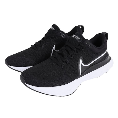 ナイキ（NIKE）（メンズ）リアクト インフィニティ ラン フライニット 2 ブラック ホワイト 黒 白 CT2357-002 ランニングシューズ 靴 スポーツスニーカー