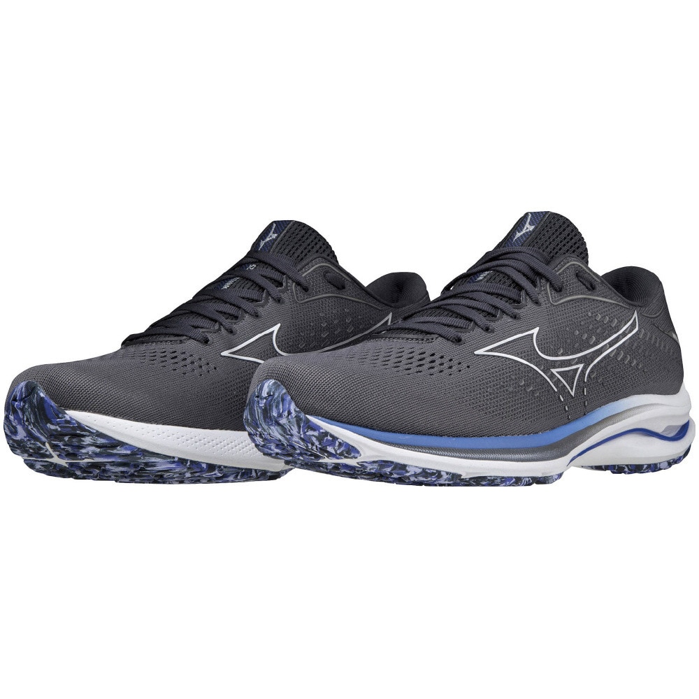 ミズノ（MIZUNO）（メンズ）ランニングシューズ ジョギングシューズ ウエーブライダー 25 J1GC210393