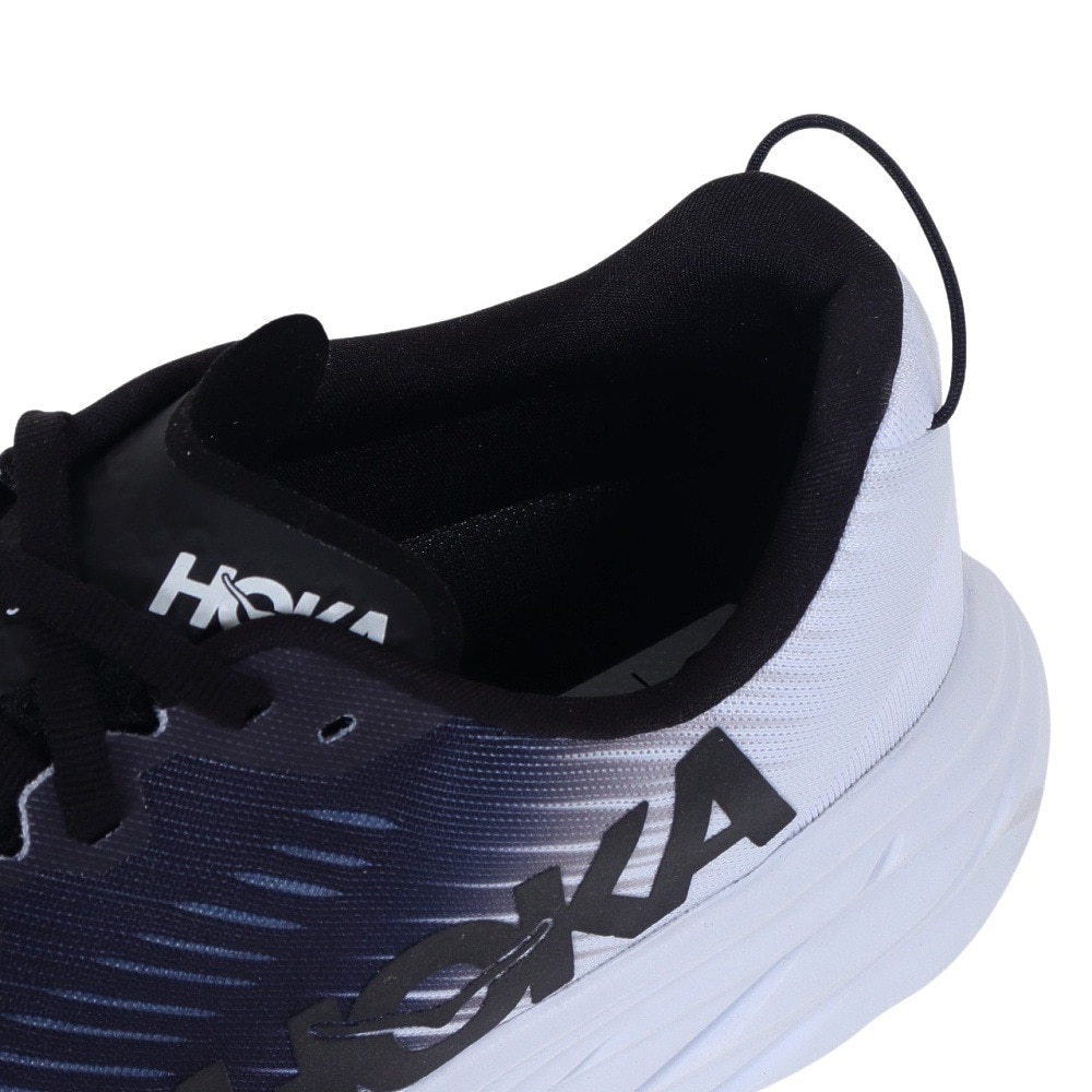 ホカ（HOKA）（メンズ）ランニングシューズ リンコン3 ワイド ブラック ホワイト 1121370-BWHT スニーカー ジョギング ウォーキング 軽量
