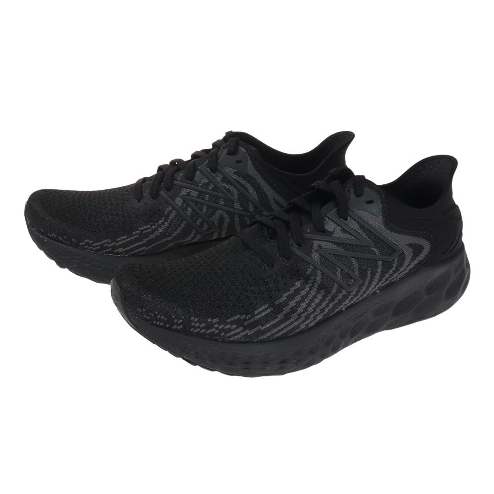 ニューバランス（new balance）（メンズ）ランニングシューズ 黒 ブラック FRESH FOAM 1080 M K11 M1080K112E ジョギングシューズ メンズ 靴 シューズ