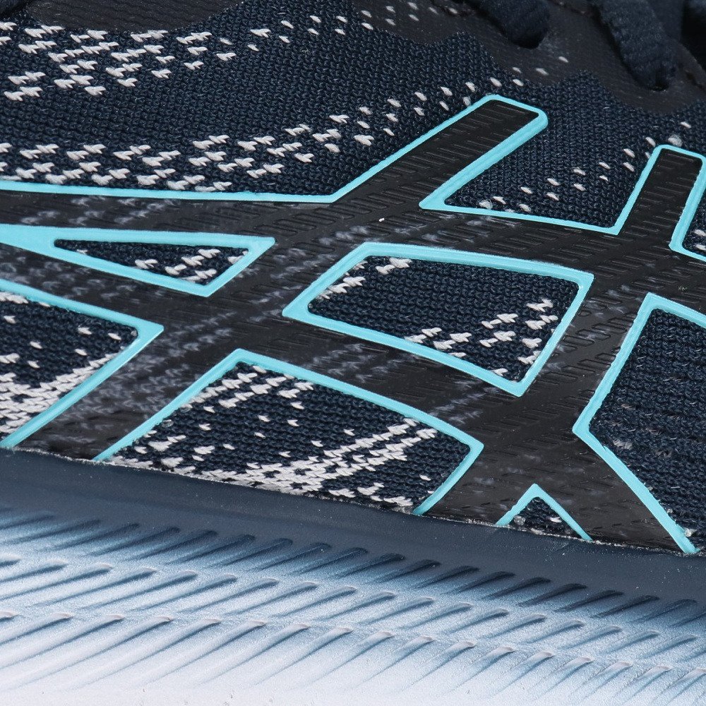 アシックス エボライド 3 Evoride 3 青 ブルー 1011b339 400 ランニングシューズ ジョギングシューズ スポーツ スニーカー マラソン 部活 スポーツ用品はスーパースポーツゼビオ