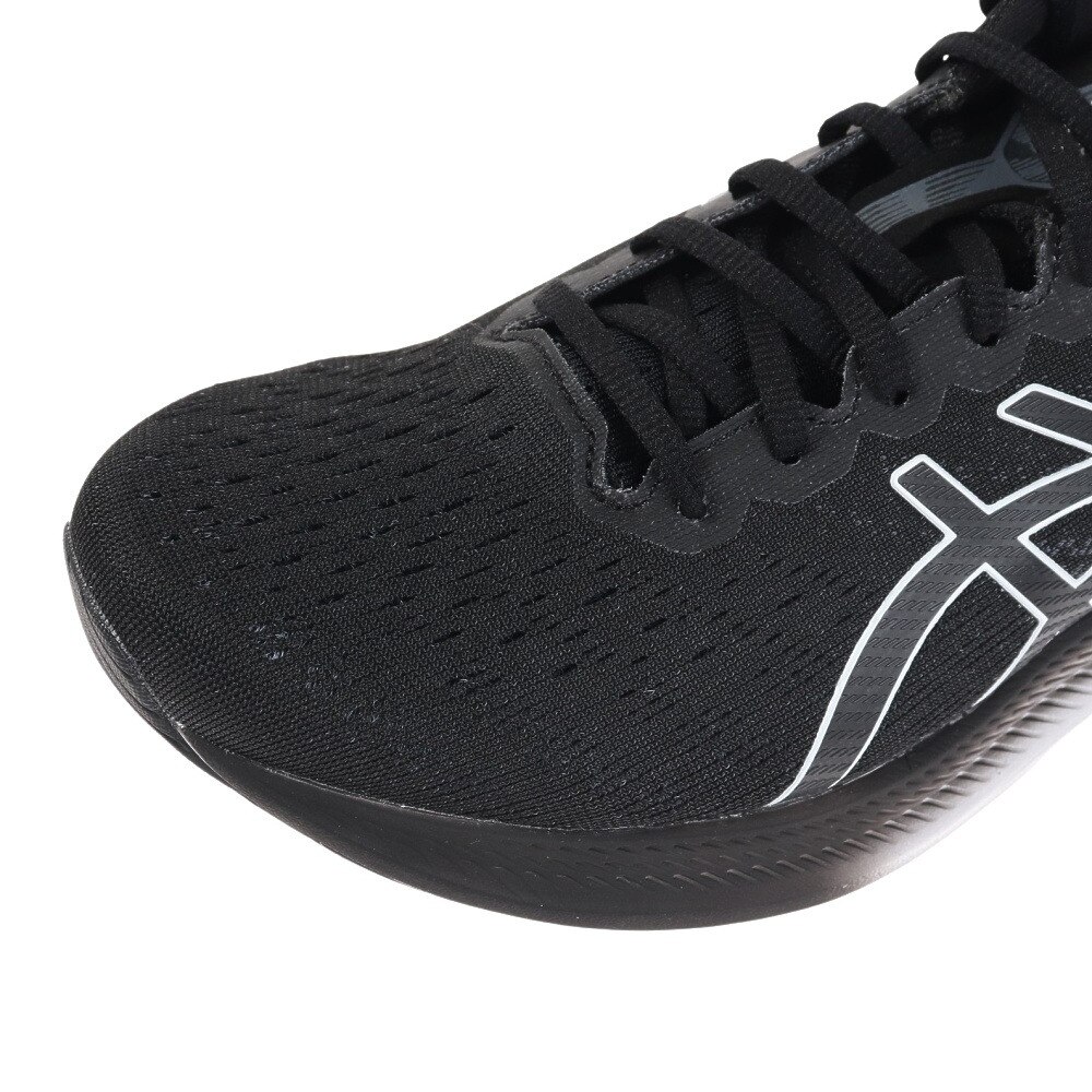 アシックス（ASICS）（メンズ）ランニングシューズ エボライド 3 ワイド EvoRide 3 WIDE ブラック 1011B340.001 スニーカー ジョギング 駅伝 部活 マラソン 