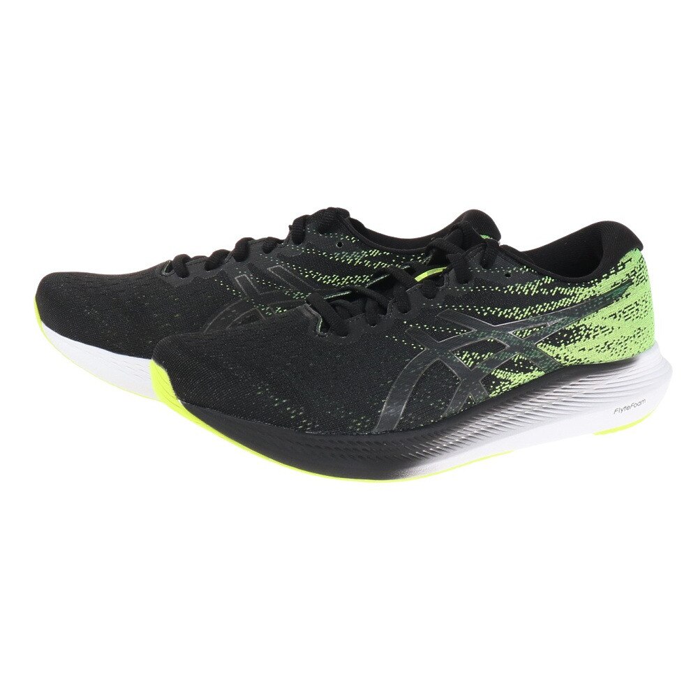 アシックス（ASICS）（メンズ）ランニングシューズ エボライド 3 ワイド EvoRide 3 WIDE ブラック 1011B340.002 スニーカー ジョギング 駅伝 部活 マラソン 