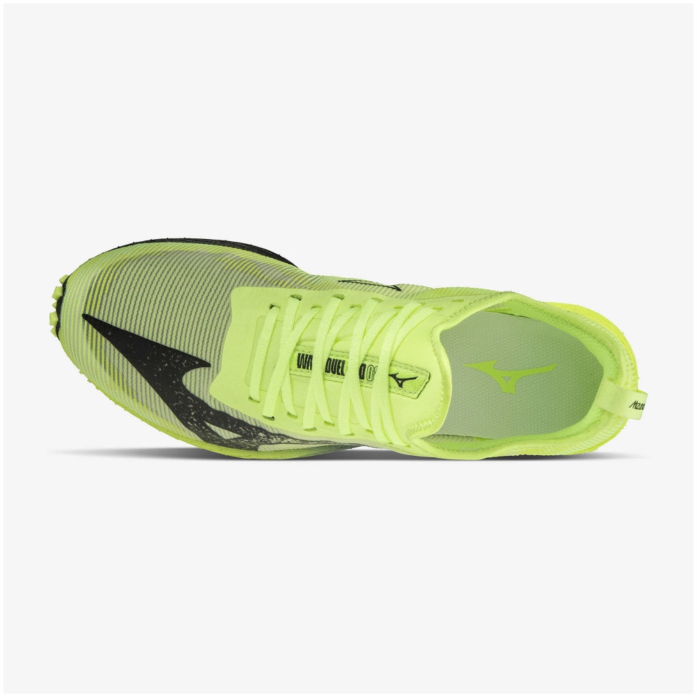 ミズノ｜ミズノ（MIZUNO）（メンズ、レディース）メンズ レディース スニーカー シューズ ウエーブデュエル NEO グリーンブラック  U1GD219081 スポーツ用品はスーパースポーツゼビオ