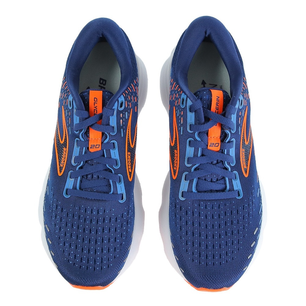 ブルックス（BROOKS）（メンズ）グリセリン 20 Glycerine ネイビー 紺 BRM3823 NB ランニングシューズ ジョギング  スニーカー トレーニング スポーツ 運動靴