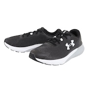 アンダーアーマー（UNDER ARMOUR）（メンズ）チャージド ローグ3 エクストラ ワイド ブラック グレー 黒 3026020 002 ランニングシューズ ジョギング 幅広