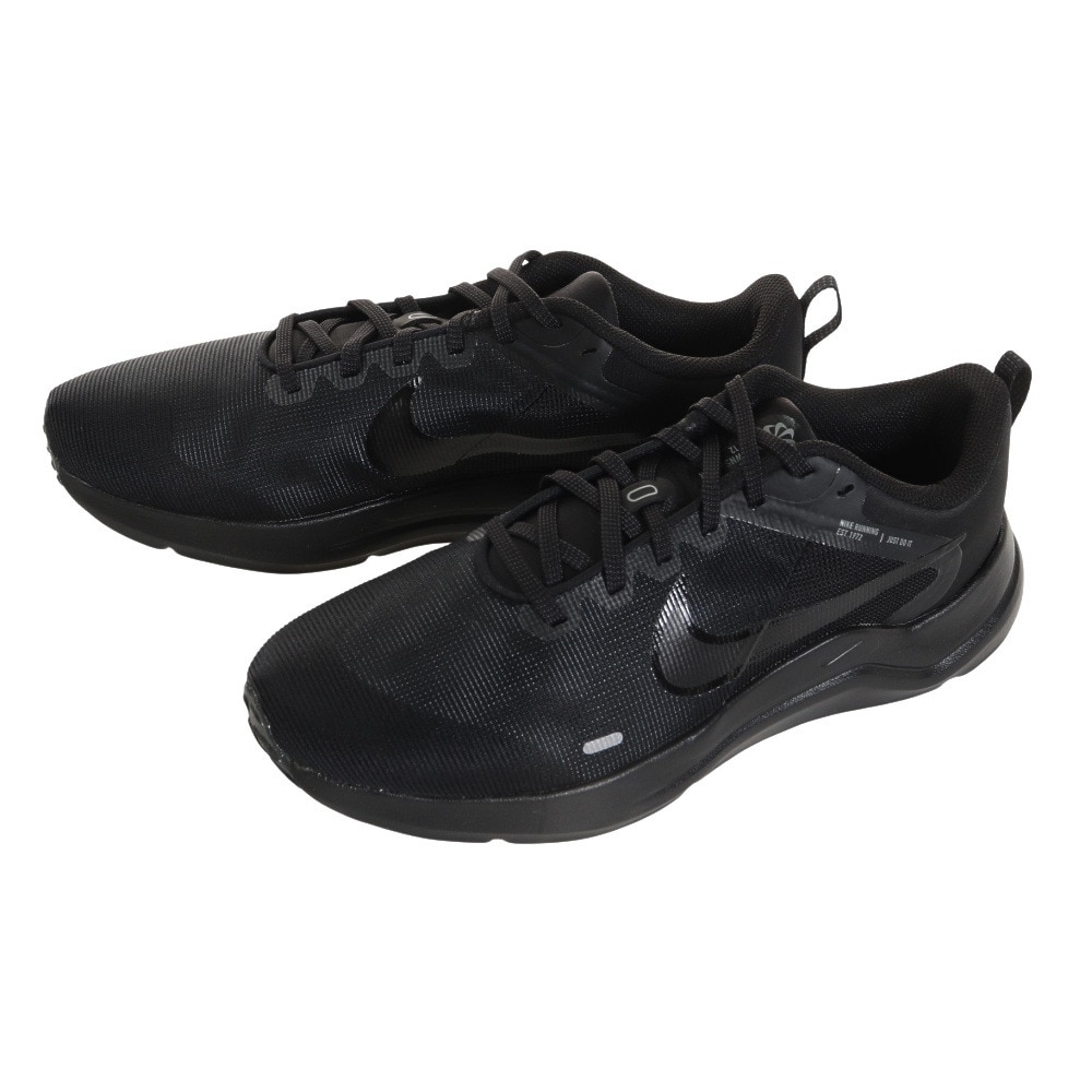 ナイキ（NIKE）（メンズ）ランニングシューズ メンズ ダウンシフター 12 ブラック DD9293-002 スニーカー ジョギング トレーニング  部活 軽量 お出かけ タウン