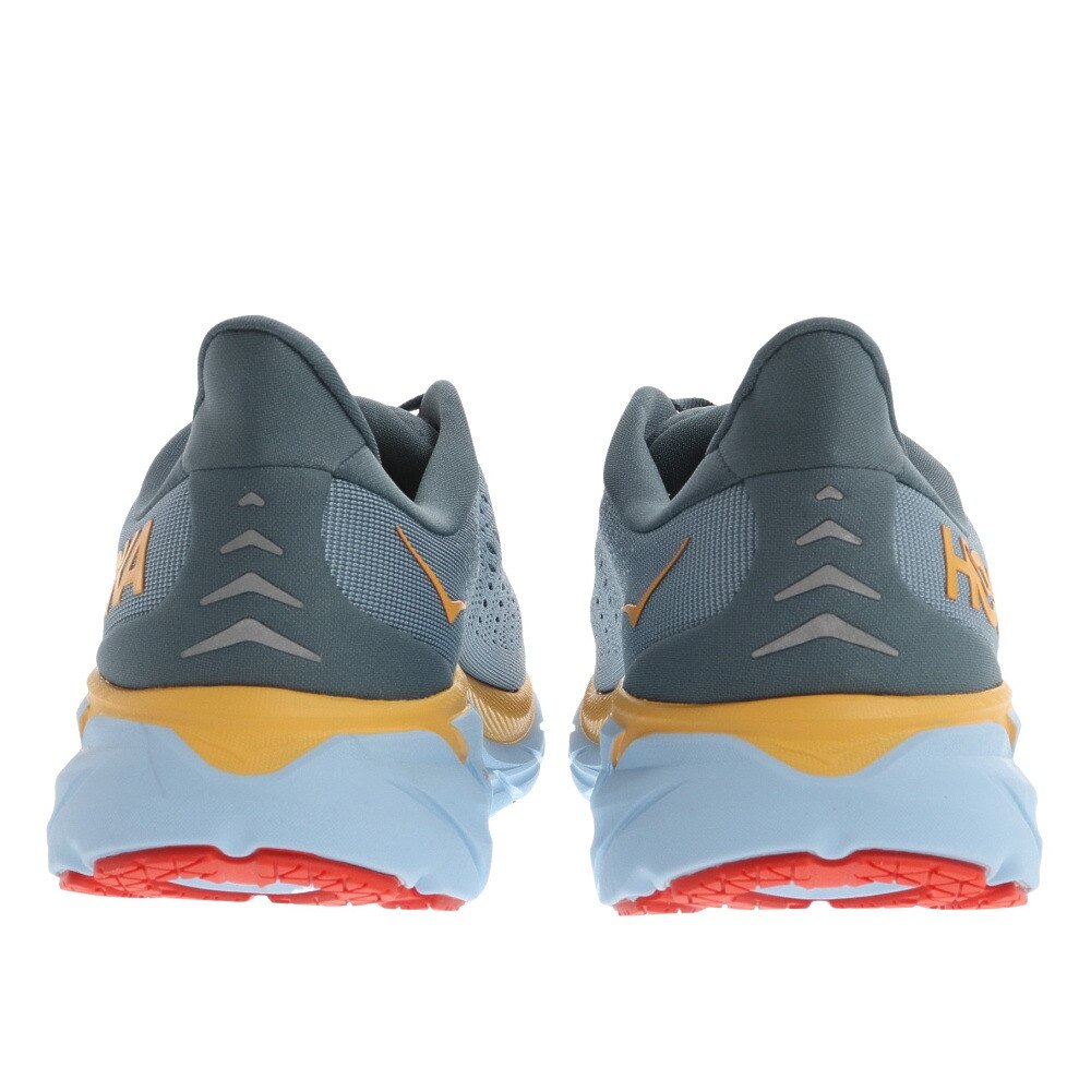 ホカ（HOKA）（メンズ）ランニングシューズ クリフトン 8 ワイド ブルーグレー 1121374-GBMS スニーカー トレーニング ジョギング 軽量