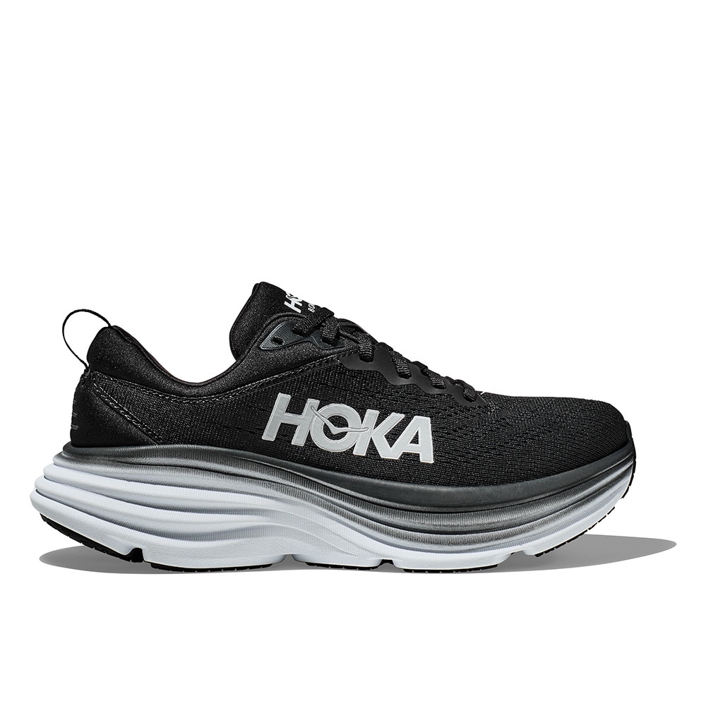 ホカ（HOKA）（メンズ）ランニングシューズ ジョギングシューズ Bondi 8 Wide 1127953-BWHT