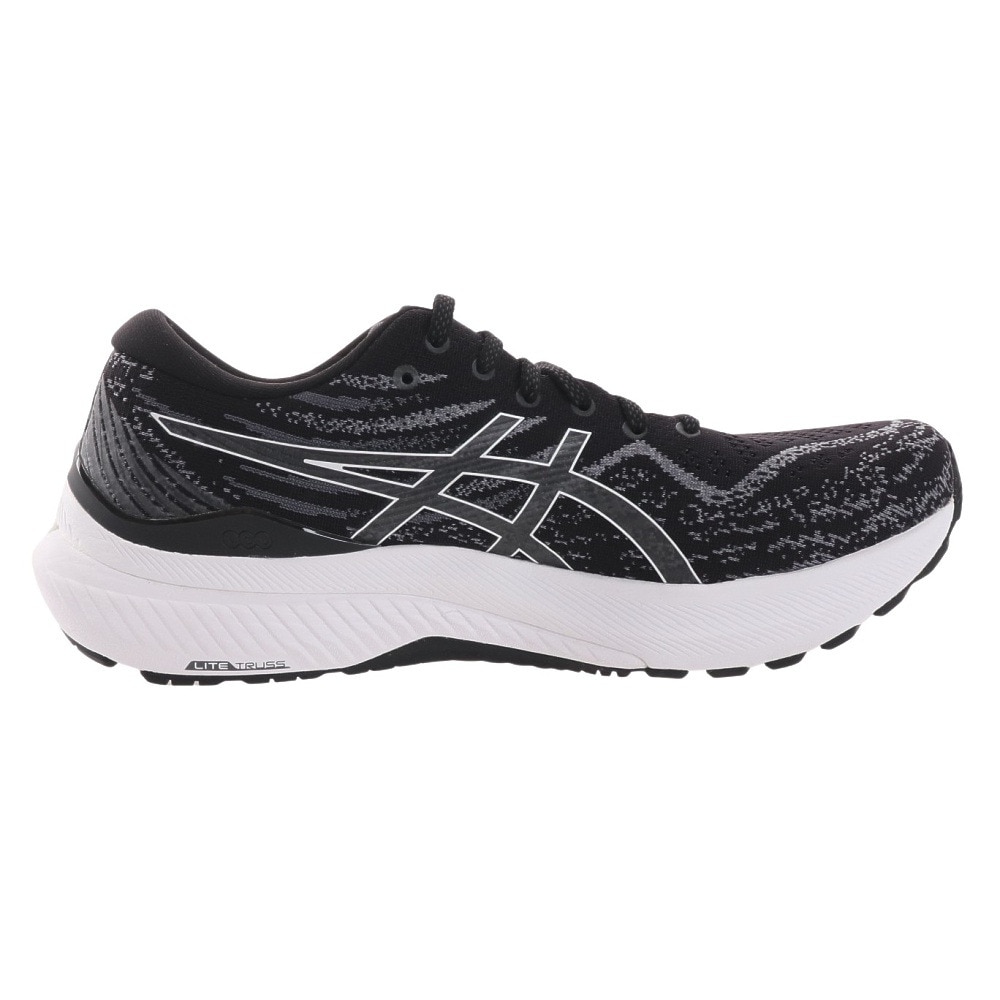 アシックス（ASICS）（メンズ）ランニングシューズ ゲルカヤノ29 GEL-KAYANO 29 ブラック ホワイト 1011B440.002 スニーカー 厚底 プレート 軽量 ジョギング