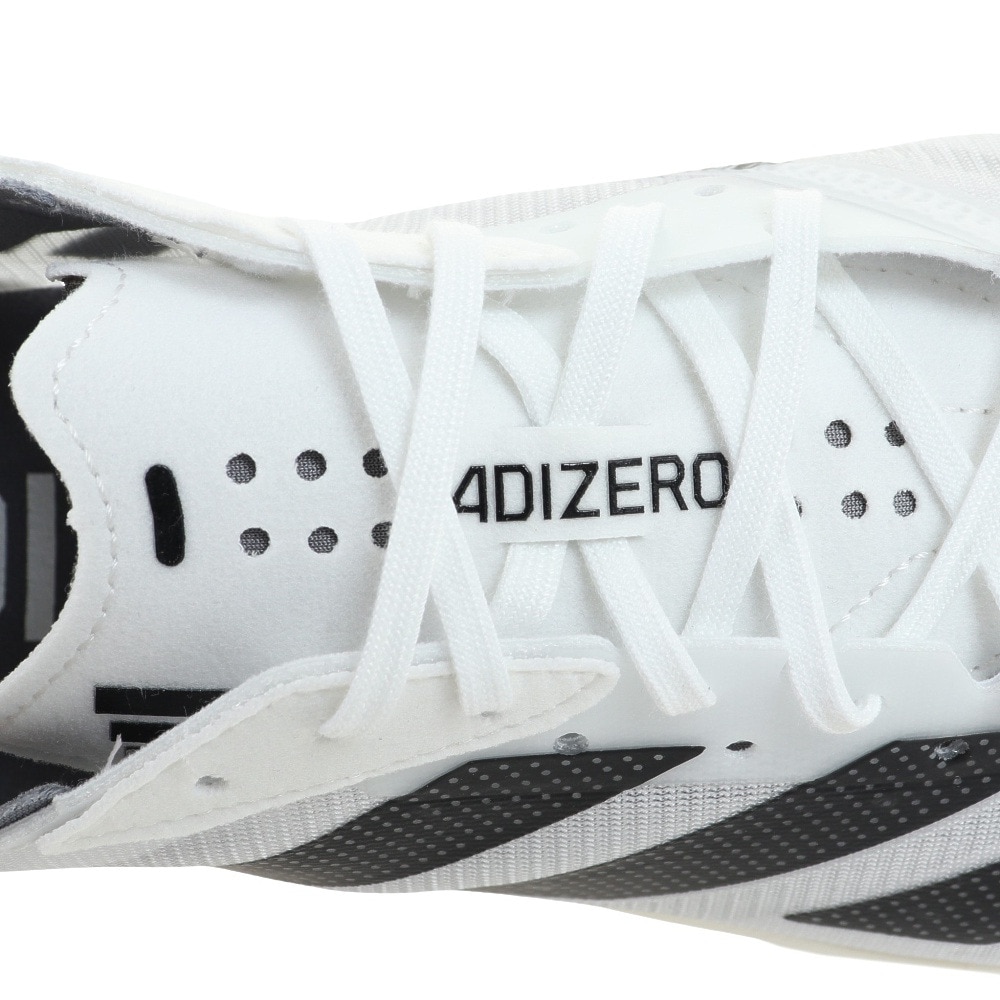 アディダス（adidas）（メンズ）アディゼロ ジャパン 7 ワイド ホワイト ブラック 白 黒 GV9625 ランニングシューズ ジョギングシューズ  トレーニング 運動靴