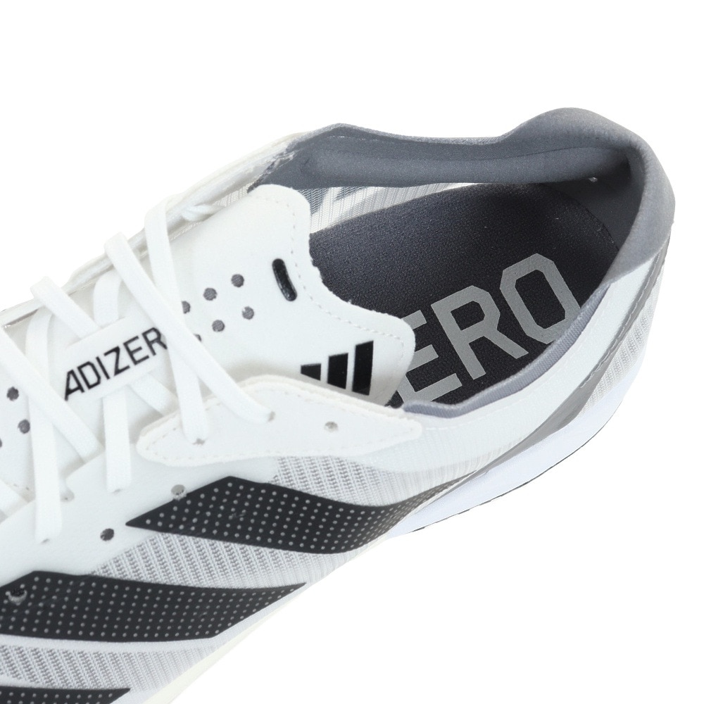 アディダス（adidas）（メンズ）アディゼロ ジャパン 7 ワイド ホワイト ブラック 白 黒 GV9625 ランニングシューズ ジョギングシューズ トレーニング 運動靴