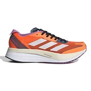 アディダス（adidas）（メンズ）ランニングシューズ アディゼロ ボストン 11 オレンジ LWE89-GX6652 スニーカー 厚底 プレート 軽量 ジョギング マラソン