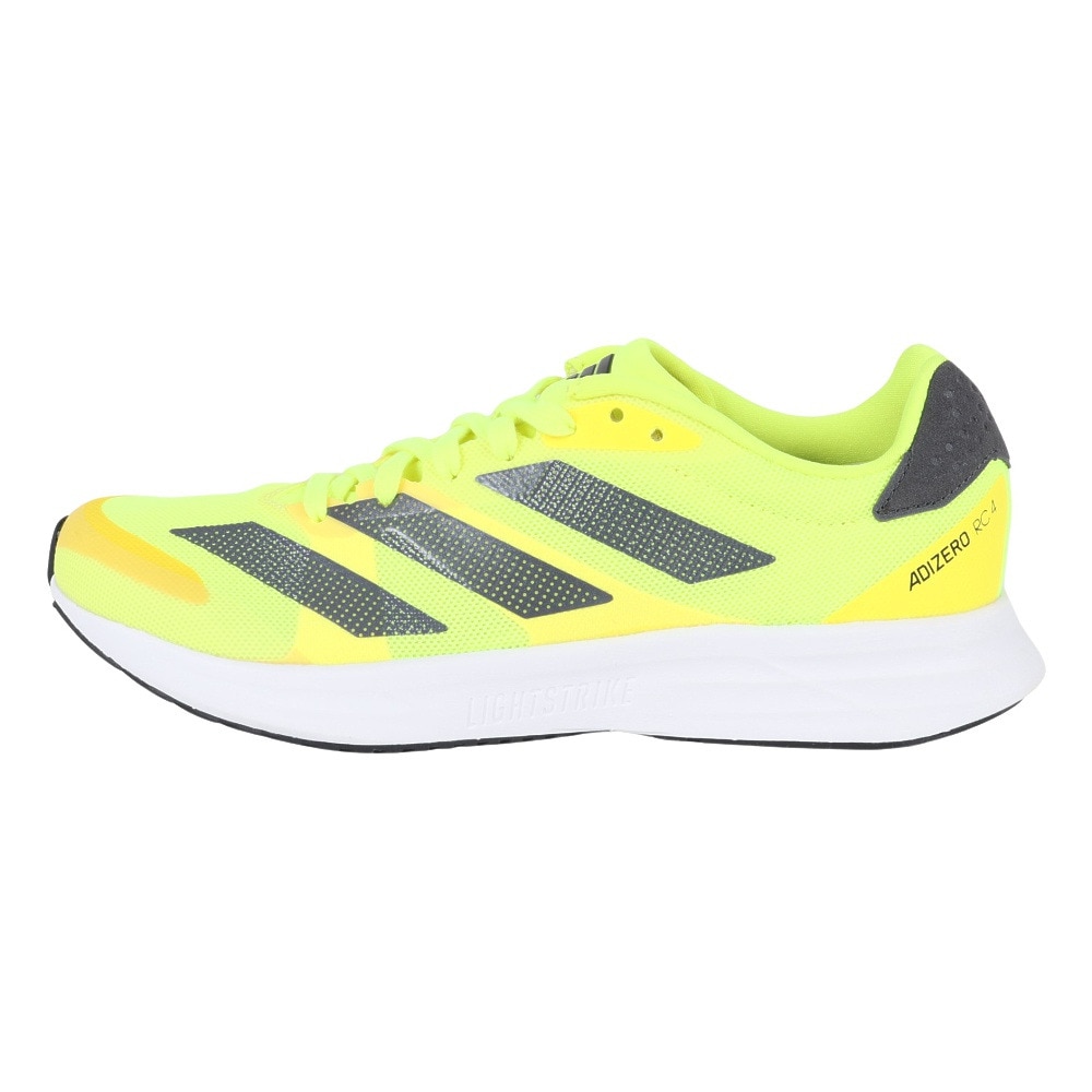 アディダス（adidas）（メンズ）アディゼロ RC 4 イエロー 黄色 GX6662 ランニングシューズ ジョギングシューズ トレーニング スポーツ スニーカー 運動靴★★★