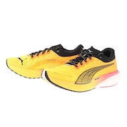 プーマ（PUMA）（メンズ）ランニングシューズ ディヴィエイト ニトロ 2 DEVIATE NITRO 2 イエロー 37680703 スニーカー 厚底 プレート ジョギング マラソン 