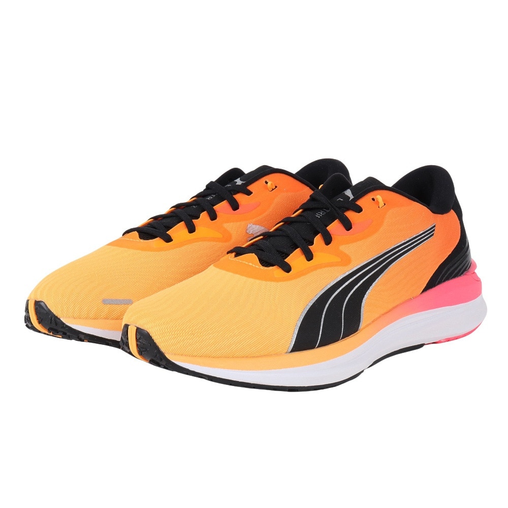 プーマ（PUMA）（メンズ）エレクトリファイ ニトロ 2 オレンジ 37681403 ランニングシューズ ジョギング スニーカー ウォーキング 陸上 運動靴 マラソン