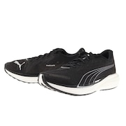 プーマ（PUMA）（メンズ）ランニングシューズ ディヴィエイト ニトロ 2 ワイド ブラック 377484 01 スニーカー トレーニング ジョギング 駅伝 部活 マラソン 