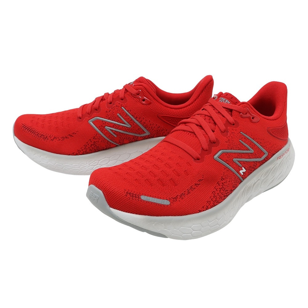 ニューバランス（new balance）（メンズ）ランニングシューズ フレッシュフォーム X Fresh Foam X 1080 レッド  M1080H12 2E スニーカー レーストレーニング