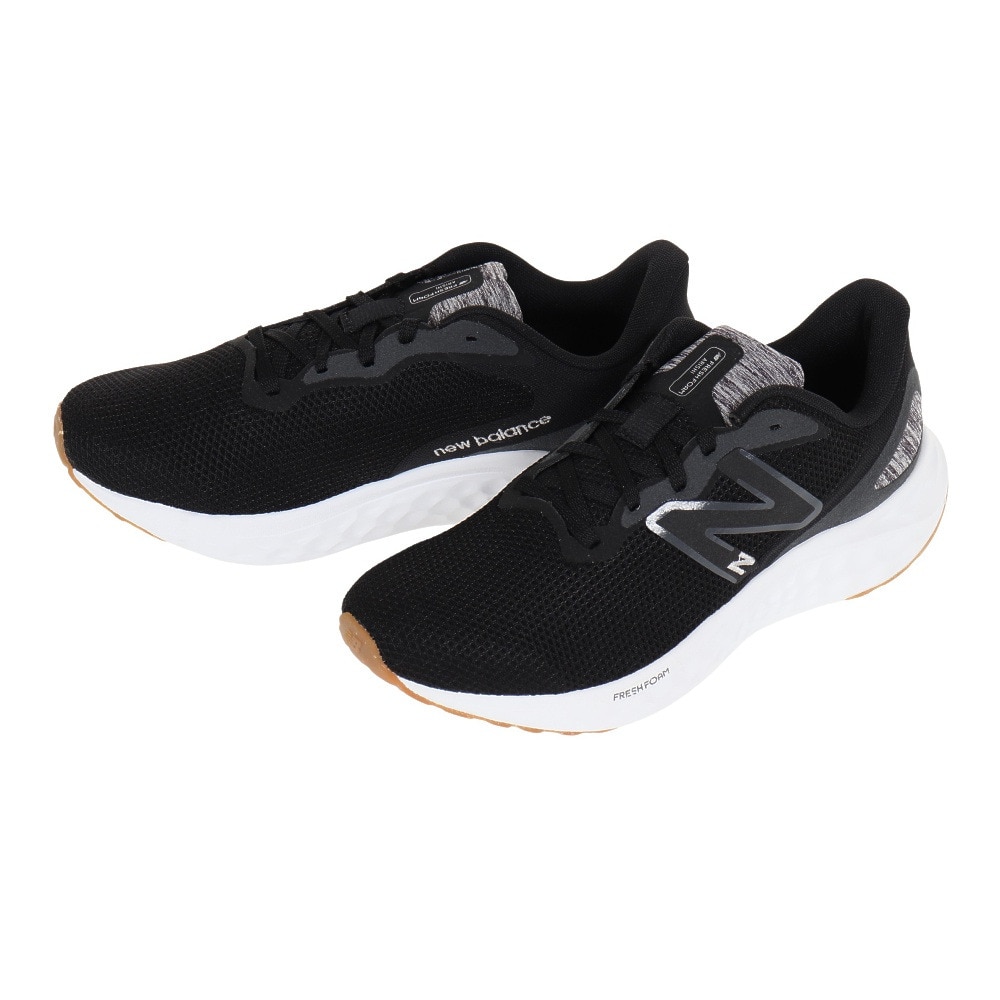 ニューバランス（new balance）（メンズ）ランニングシューズ メンズ 黒 フレッシュフォーム Fresh Foam Arishi v4 EK4 ブラック MARISEK4 2E スニーカー