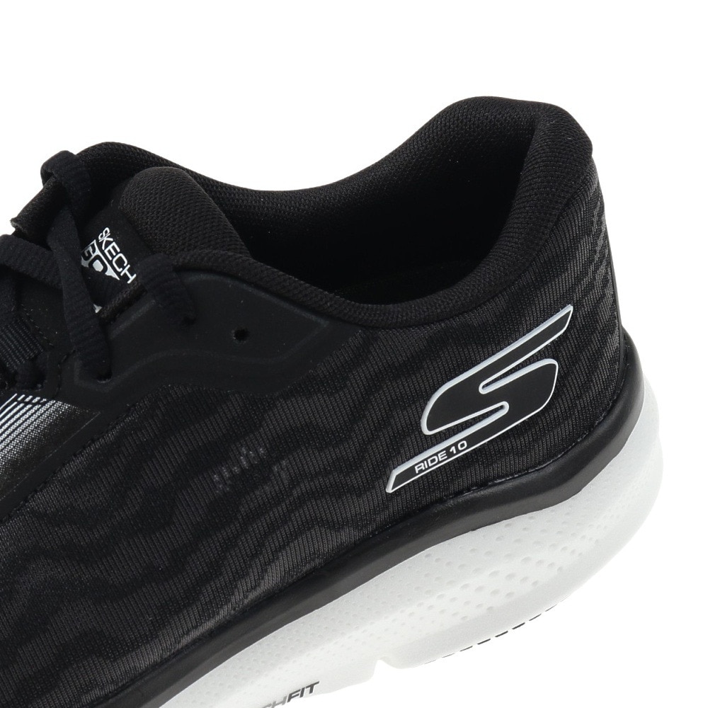 スケッチャーズ（SKECHERS）（メンズ）ランニングシューズ メンズ 黒 ゴーランライド GO RUN RIDE 10 ブラック 246045-BKW スニーカー  