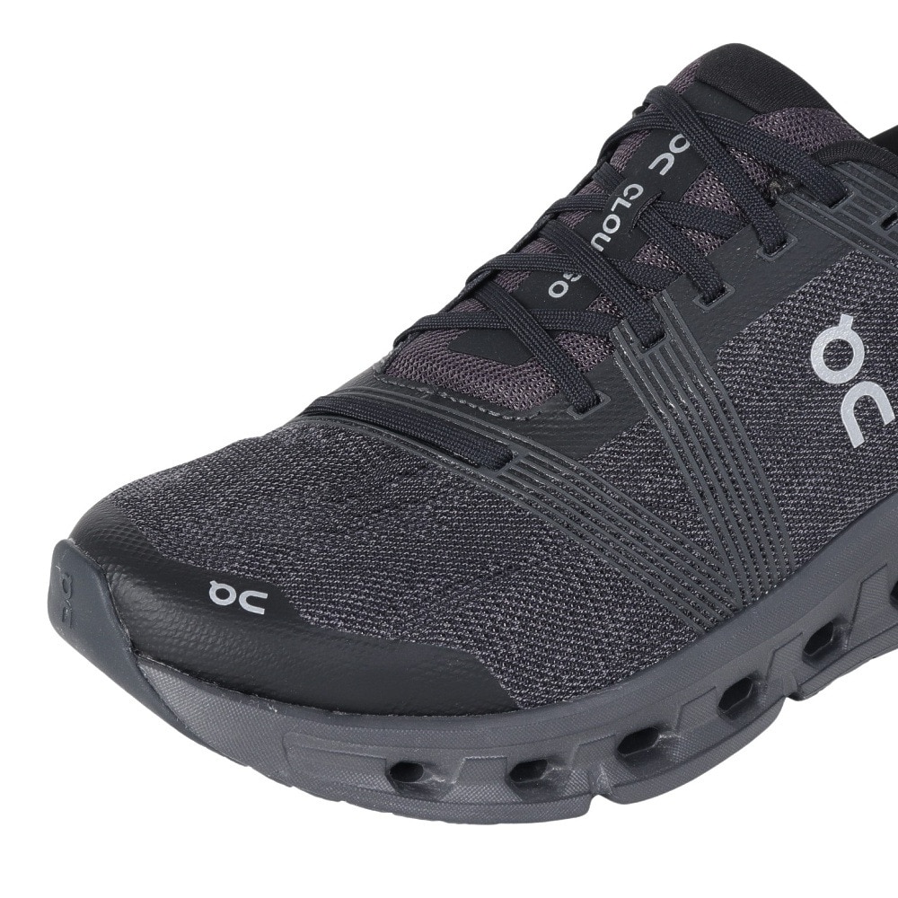 オン（On）（メンズ）ランニングシューズ クラウドゴーワイド Cloudgo Wide ブラック 65.98617 M スニーカー ローカット 軽量 幅広 ジョギング レース