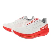 サロモン（SALOMON）（メンズ）ランニングシューズ メンズ 白 スペクター SPECTUR ホワイトレッド L41749000 スニーカー ジョギングシューズ