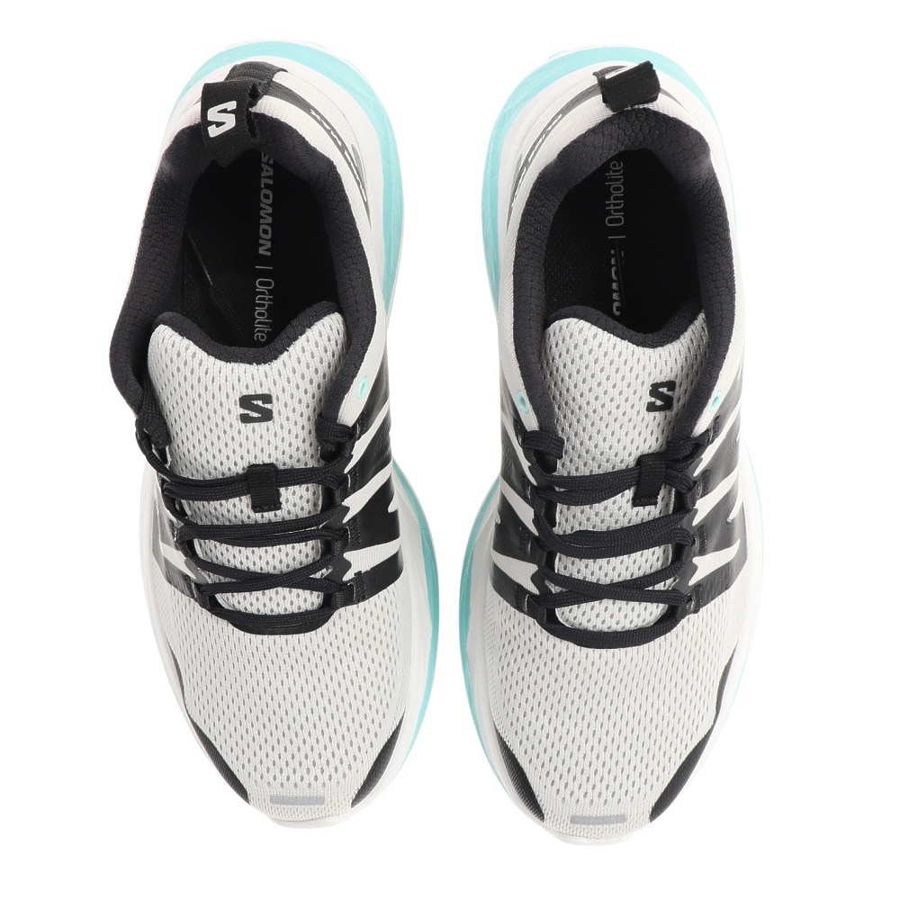 サロモン（SALOMON）（メンズ）ランニングシューズ メンズ 白 グリッドマックス GLIDE MAX ホワイトブラック L41764400 スニーカー ジョギングシューズ 