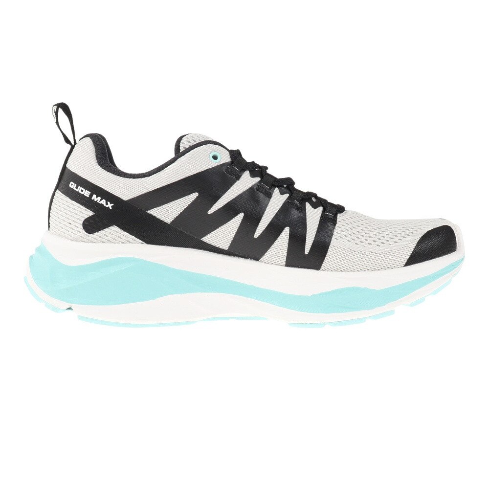 サロモン（SALOMON）（メンズ）ランニングシューズ メンズ 白 グリッドマックス GLIDE MAX ホワイトブラック L41764400 スニーカー ジョギングシューズ 
